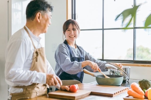 大人の家庭科♪楽しくクッキング✨