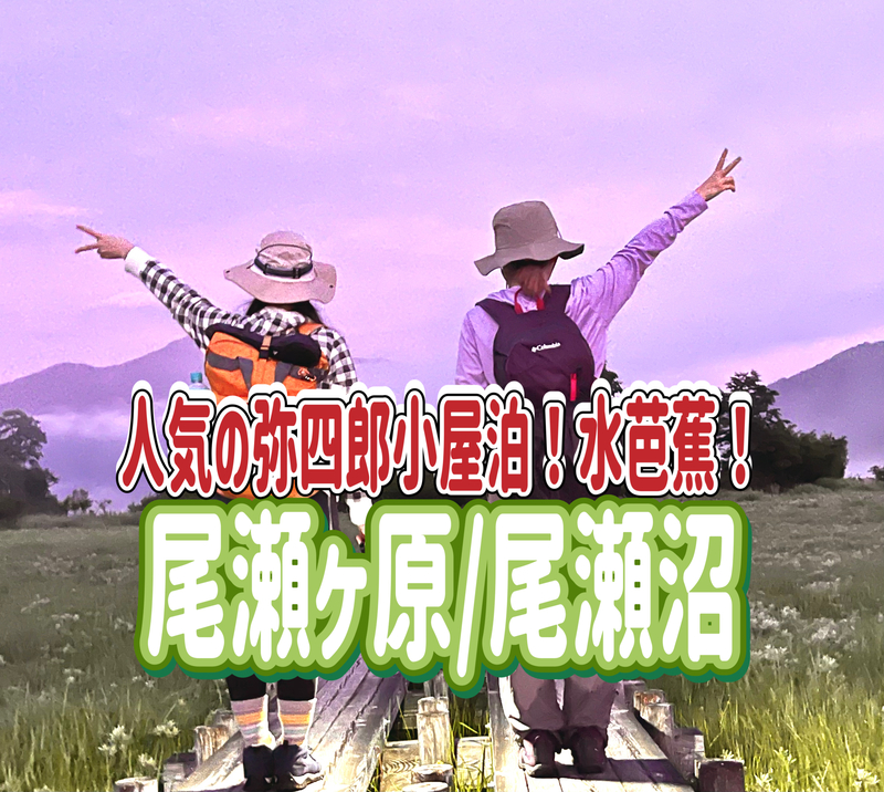 5/17.18◎尾瀬／一泊二日◎山小屋に泊まって水芭蕉を見に行こう！