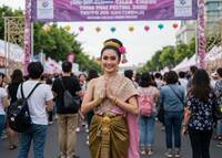 【20代30代限定】30万人が訪れる大人気イベント・タイフェスに行こう🐽🐽🐽