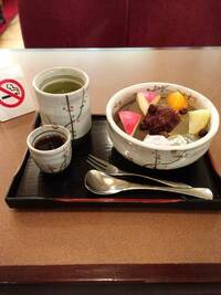 【早割中】和スイーツを食べに行こう！おすすめはクリームあんみつ🦊🦊🦊