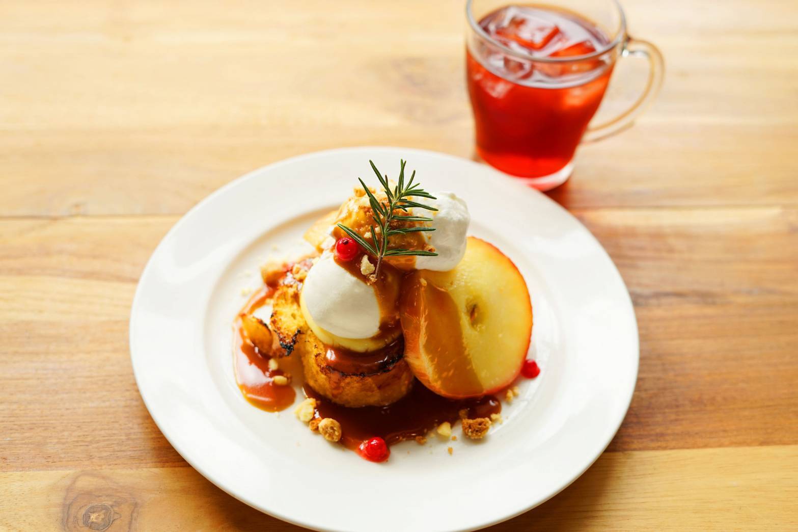 【女性主催20代30代限定】映えるオシャカフェに行こう！おすすめはりんごとキャラメルフレンチトーストです〜🌺🐽🍎