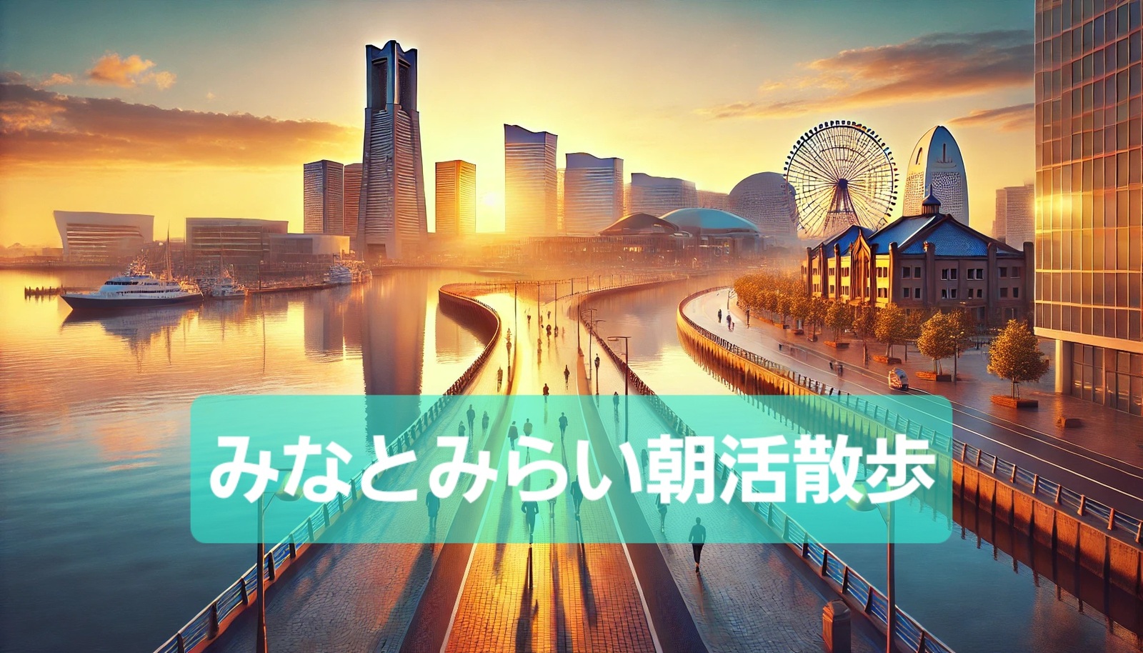 ３/３０（日） みなとみらい朝活散歩🌅✨