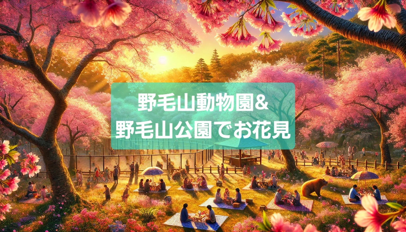 🌸 野毛山動物園＆野毛山公園でお花見