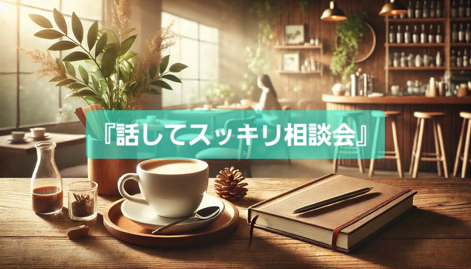 「話してスッキリ相談会」4/5（土） 🕘 9:20～10:20