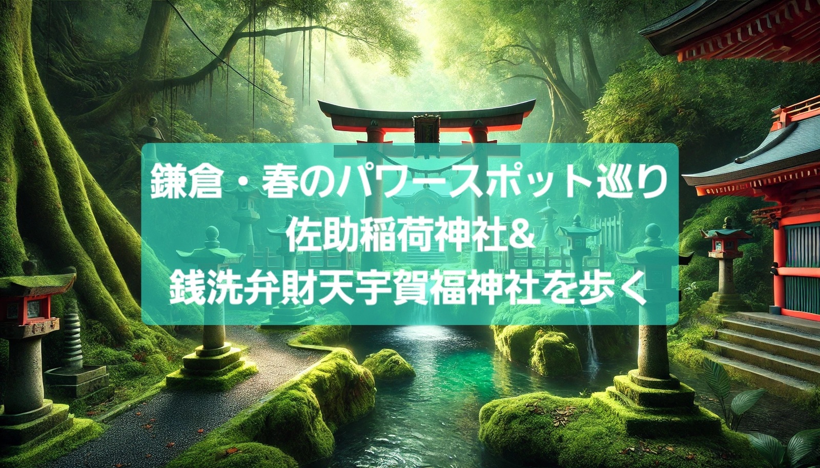 🌿 鎌倉・春のパワースポット巡り 🌿 ～ 佐助稲荷神社＆銭洗弁財天宇賀福神社を歩く ～