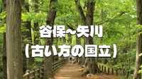 古い方の国立で古代遺跡、建築、神社仏閣など歴史と新緑散歩を楽しもう！