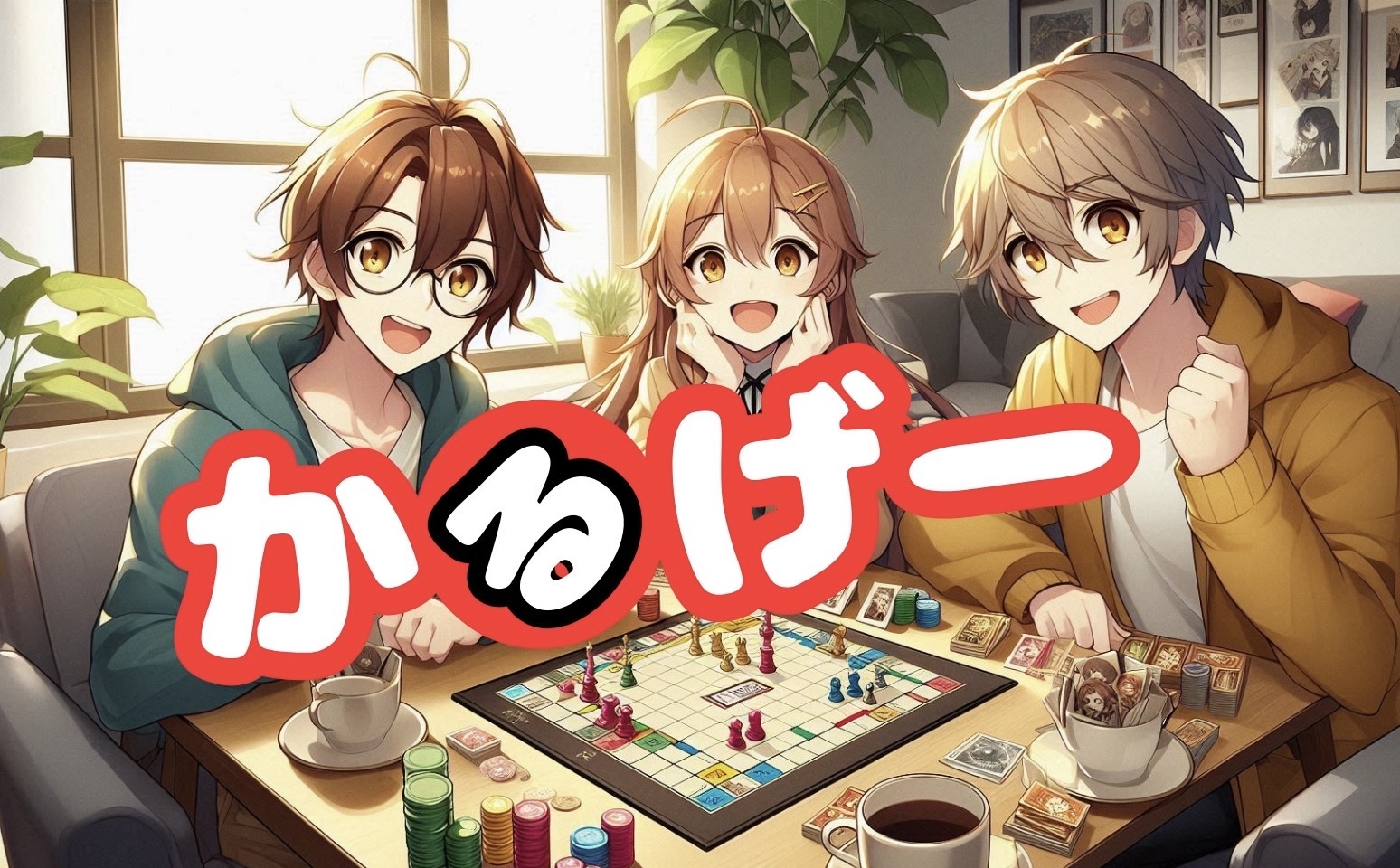 【高田馬場/初心者歓迎🔰】少人数ボドゲ会🐳 
