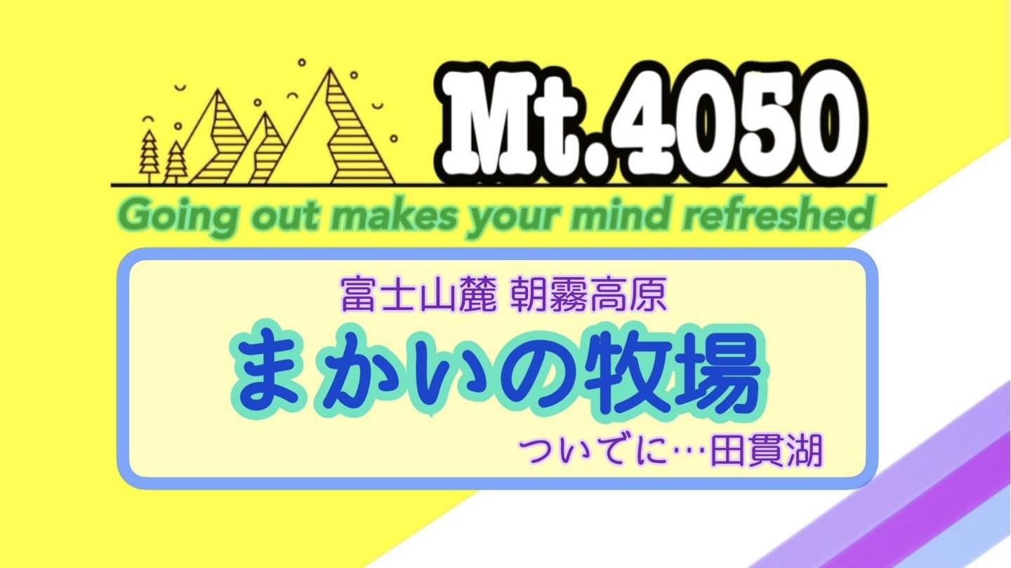 【☂️中止】牧場で動物たちと遊ぶ🐏富士山麓朝霧高原ドライブ🚗