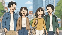 【街歩き🚶‍♂️×足湯♨️】東京の自然な景色を楽しみながら朝活ウォーキング！