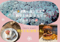 （残2）📢✨千鳥ヶ淵お花見散歩＆絶品 百名店グルメ巡り🌸🍔🍮✨