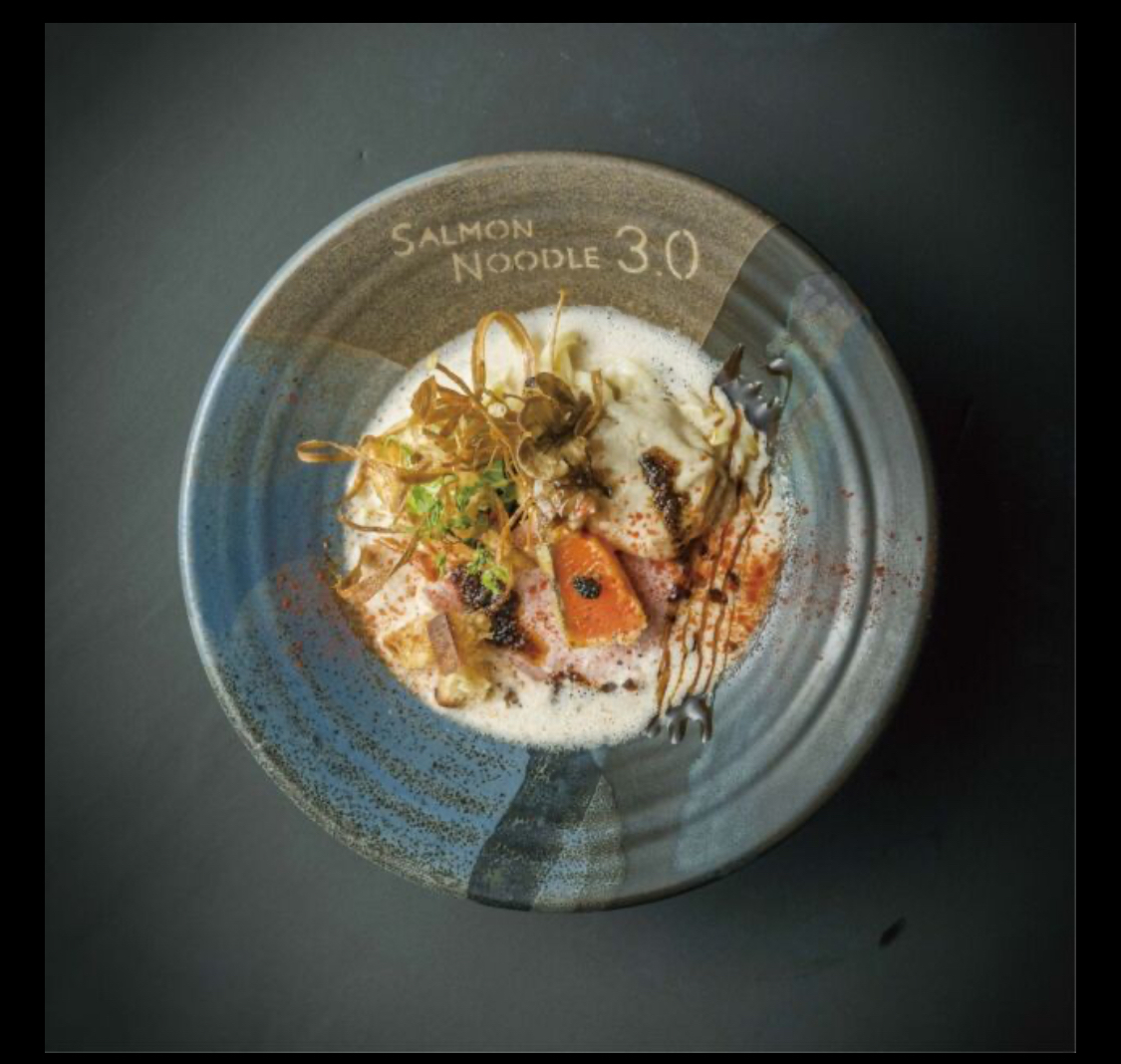 【神楽坂で話題のフレンチ🇫🇷サーモンラーメン🍜】を食べる会