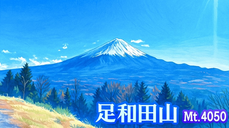 らくらく山歩で絶景の富士山を眺められる足和田山ハイキング🚗
