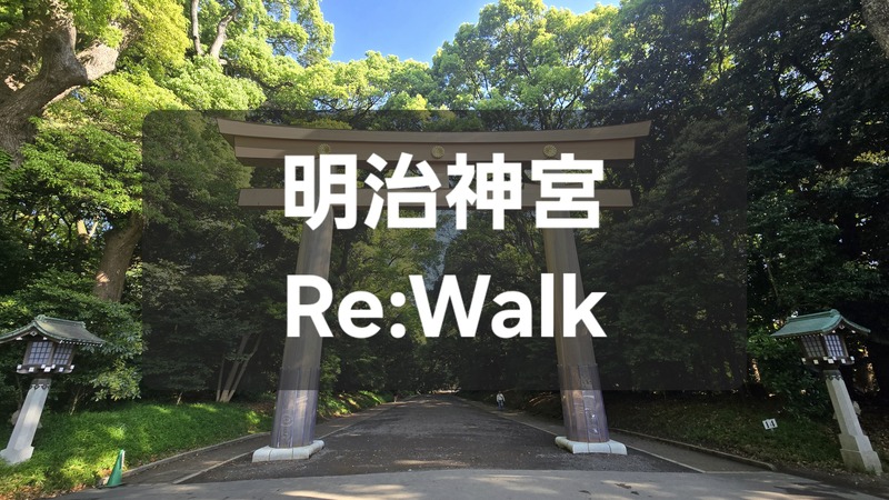🌿 明治神宮Re:Walk ~ がんばりすぎた心を休ませる朝
