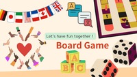 初心者限定！ボードゲーム・国際言語交流会！！