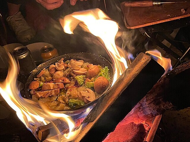 焚火と焚火飯を食べる会【京王線沿い】39