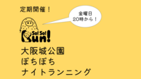 定期開催！25/5/30(金)大阪城公園ナイトランニング