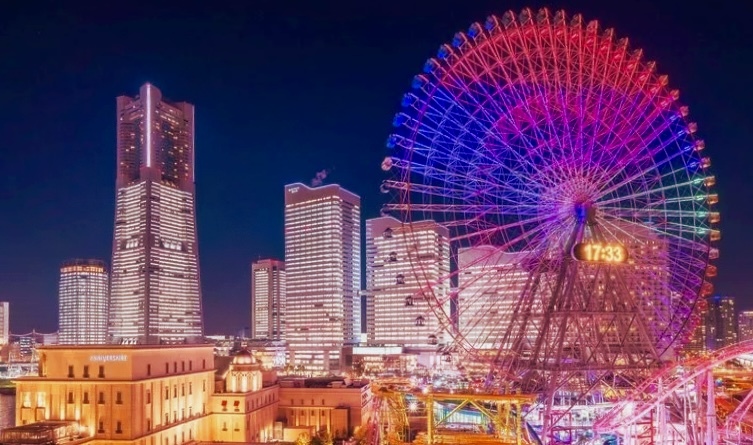 横浜みなとみらいでナイトウォークをしよう🎡✨