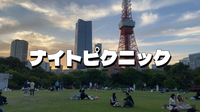 【途中入退場OK】芝公園の芝生で夜のピクニックと夜景を楽しもう(^-^)/