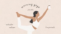 【女性限定】癒しのモーニングヨガ🌿×Coffeeブレイク☕️