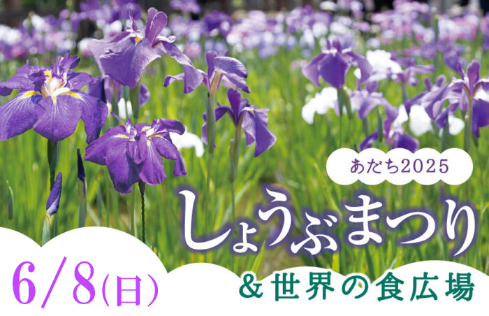 🌍食べ歩きで世界を旅しよう！⭐️しょうぶまつり＆世界の食広場✨主催二名体制6/8 11:00～