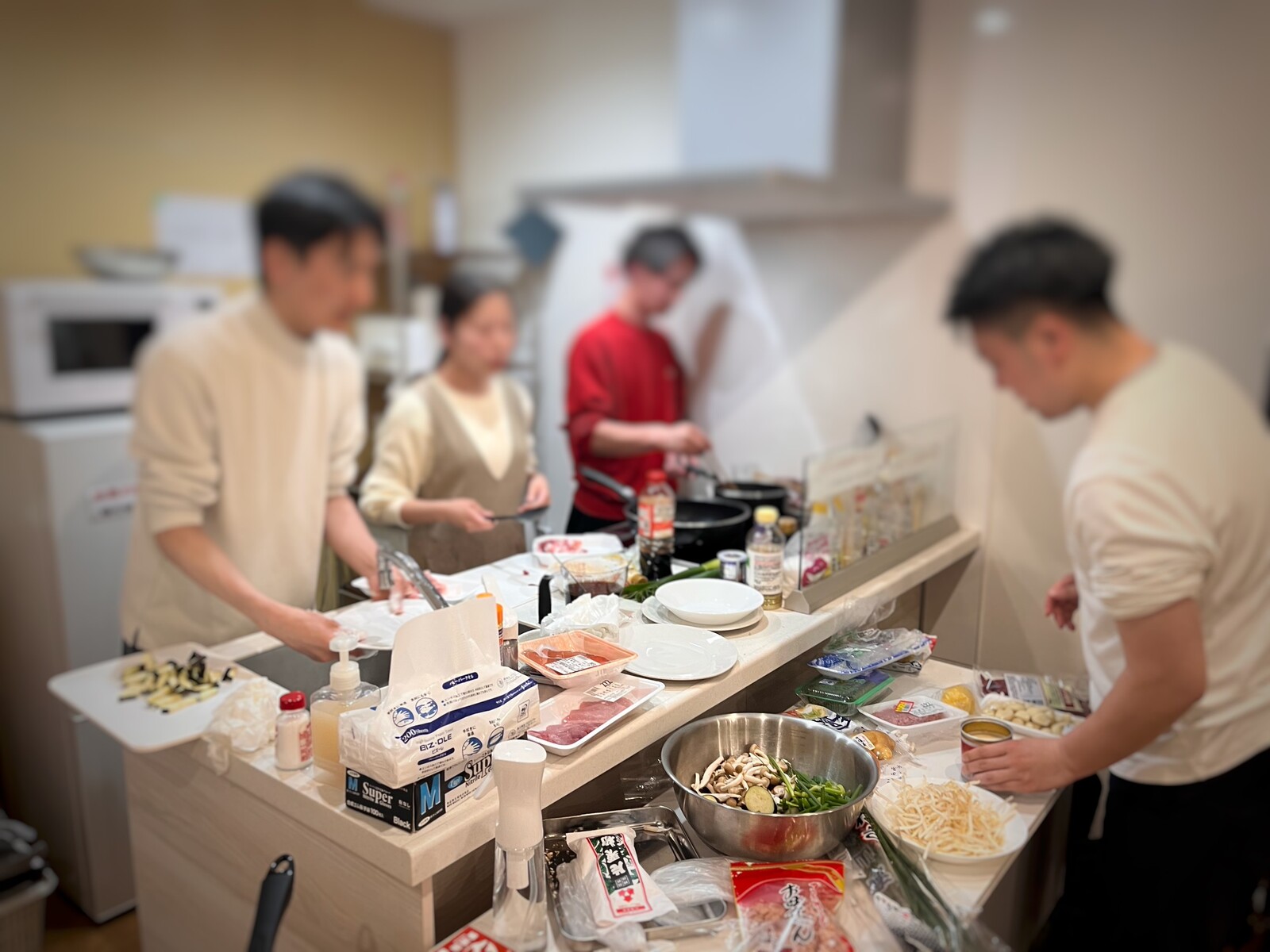 【20代限定】チームで手作り料理会　親子丼🐣