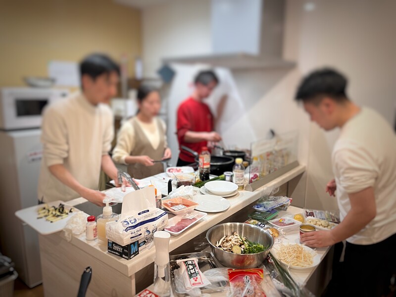 【20代限定】チームで料理対決　親子丼作り🐣