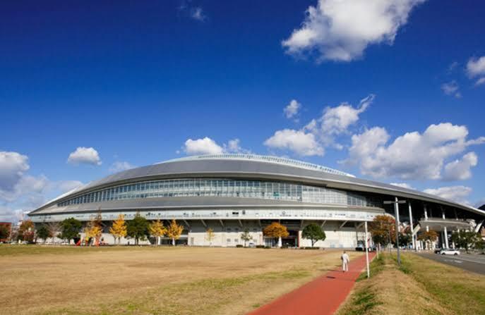 北九州ウォーキング会inメディアドーム前広場