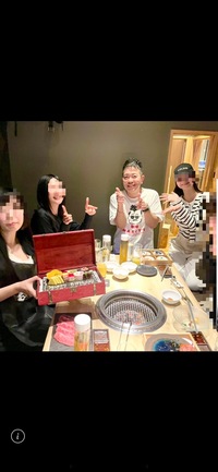 宮迫博之さんのお店で宮迫博之さん本人と写真撮ったり焼肉を食べたりしましょう⭐︎女子会です。プレミアムイベントです⭐︎