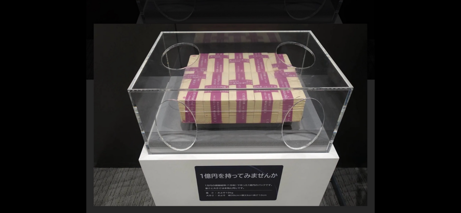 【貨幣博物館💰一億円持ち上げ体験できます新紙幣発行記念💰