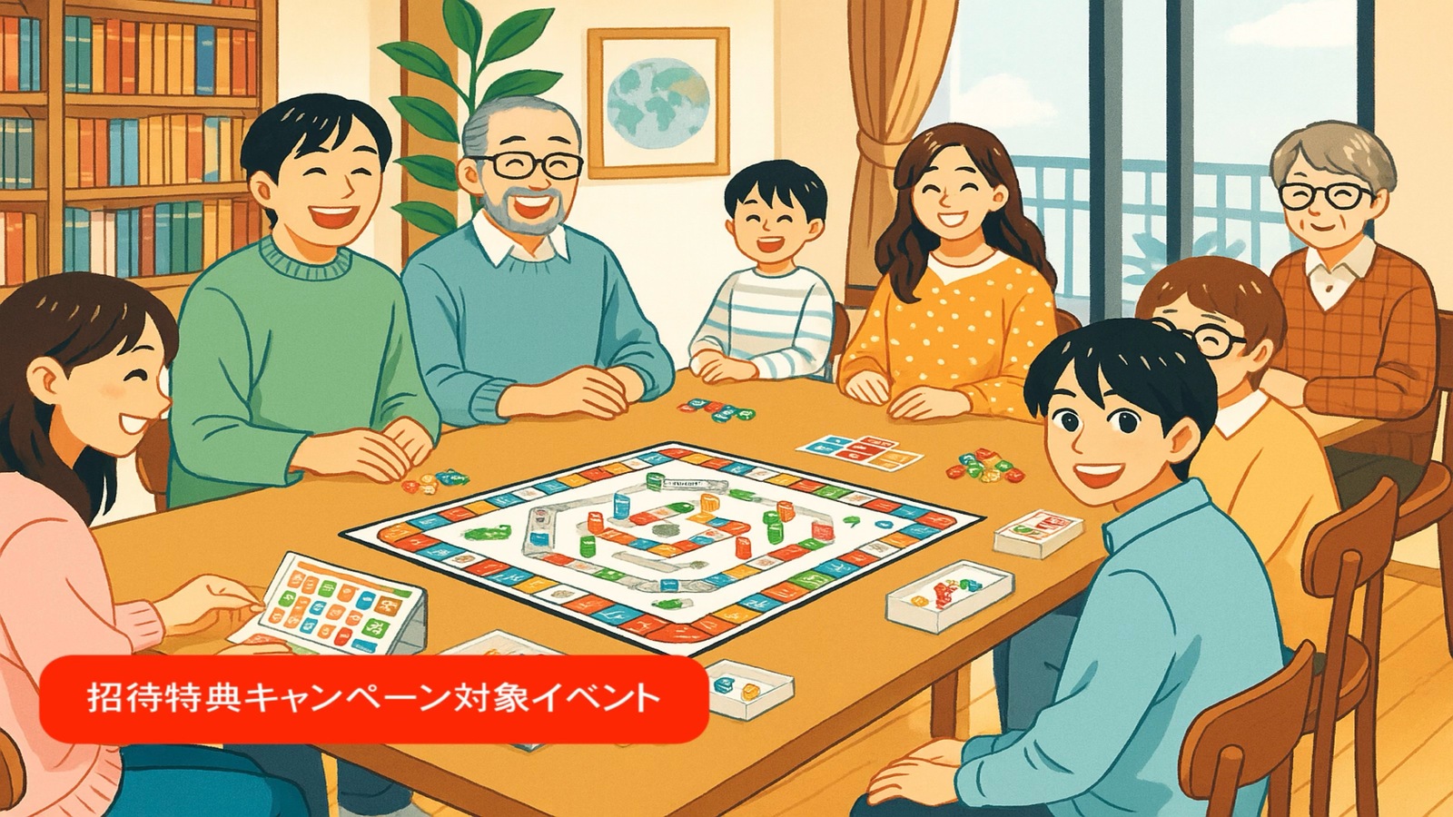 【初心者歓迎】【朝〜昼】渋谷のスペースでボードゲーム！！