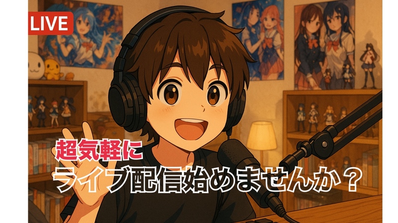 【女性主催】すっかり身近なライブ配信！閲覧側から配信者へ♪気軽に配信者デビューしませんか？