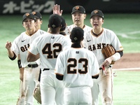 巨人vs楽天⚾️野球観戦会🍺東京D3塁側で巨人を応援