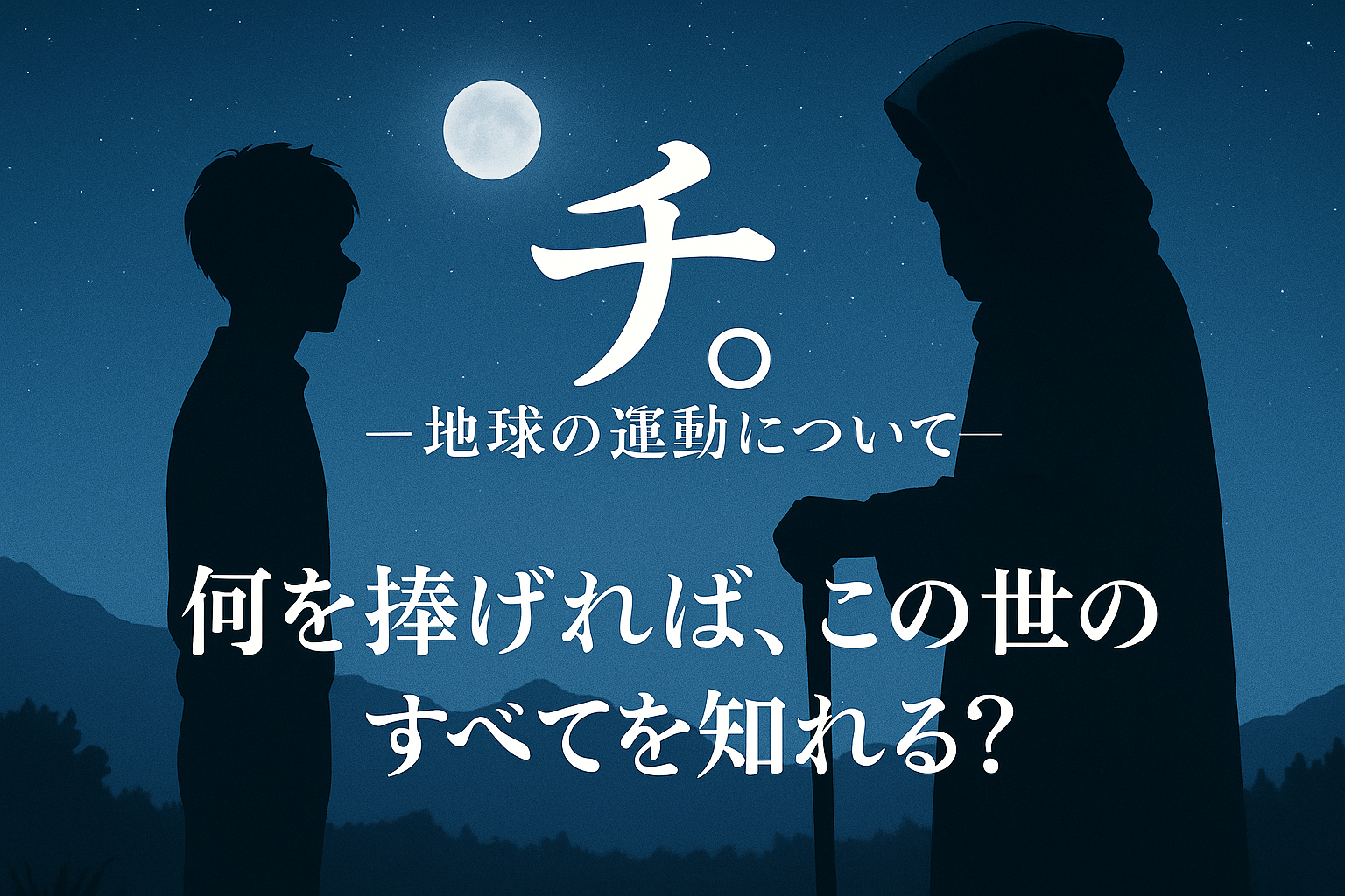 『チ。―地球の運動について―』語る会 日曜の朝、知と信念を語ろう。