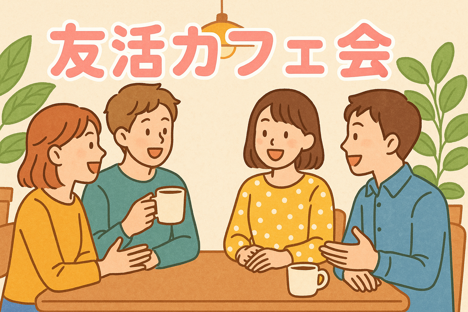 友活カフェ会@大橋（年齢制限なし）