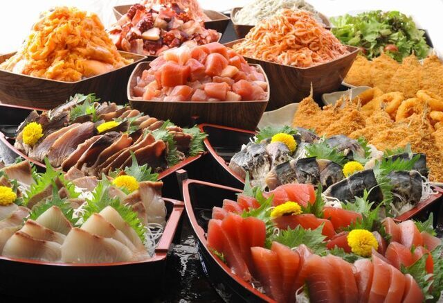 【女性主催✨】大人気！ 上野で海鮮ランチバイキング60分🍣