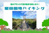 8/3☆星のブランコで空中散歩を楽しもう！星田園地ハイキング ！30代40代大募集☆ゆるーりお喋り
