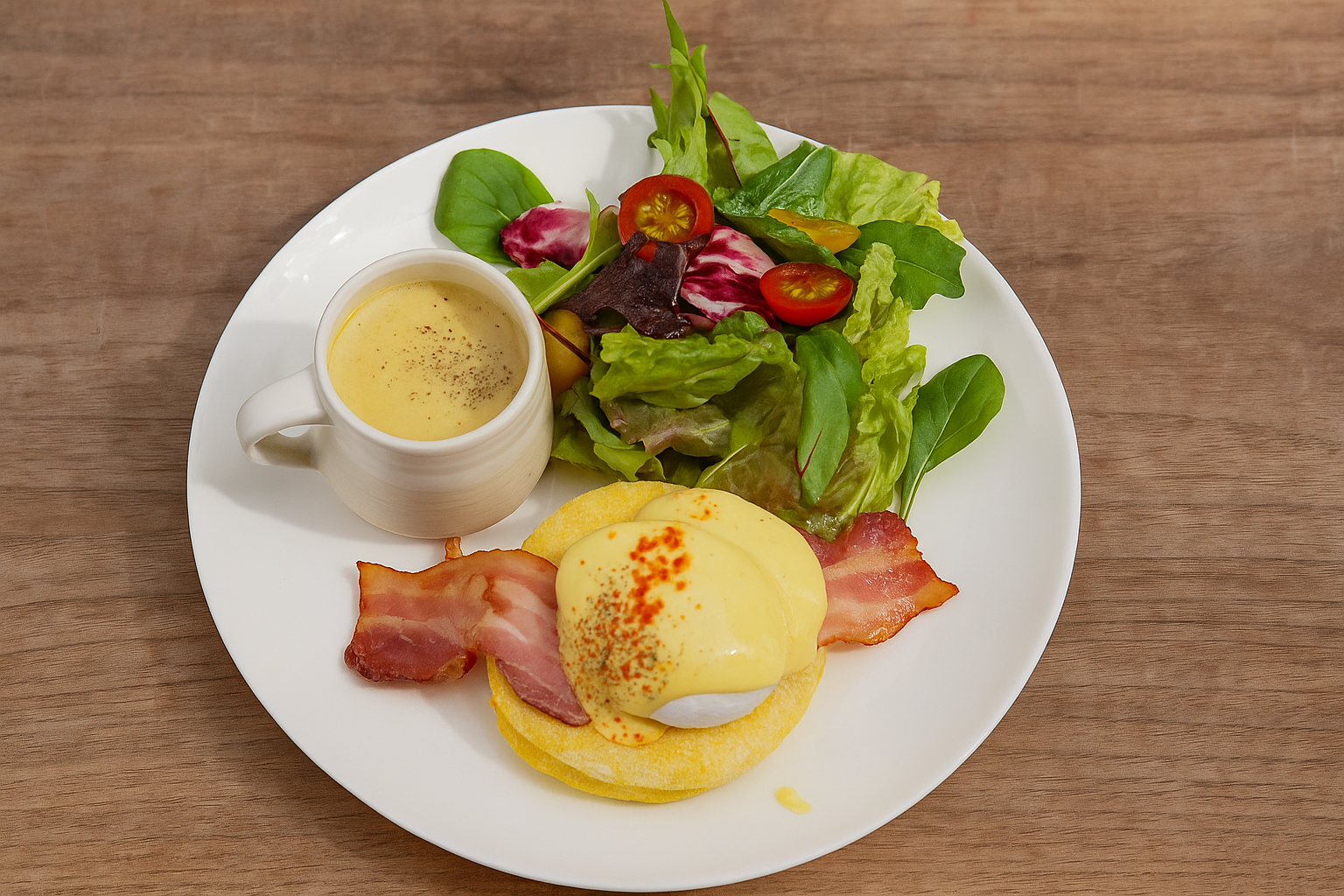 【朝活】充実した日曜日にしよう│エッグベネディクトが美味しい🍳 