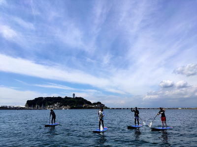 【新宿駅発】江ノ島SUP体験🏄〜江ノ島周辺散策
