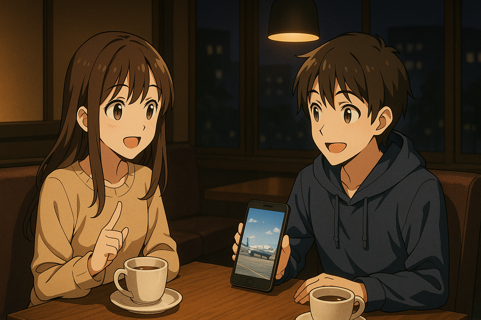 ✈️ 夜カフェで旅トークしませんか？