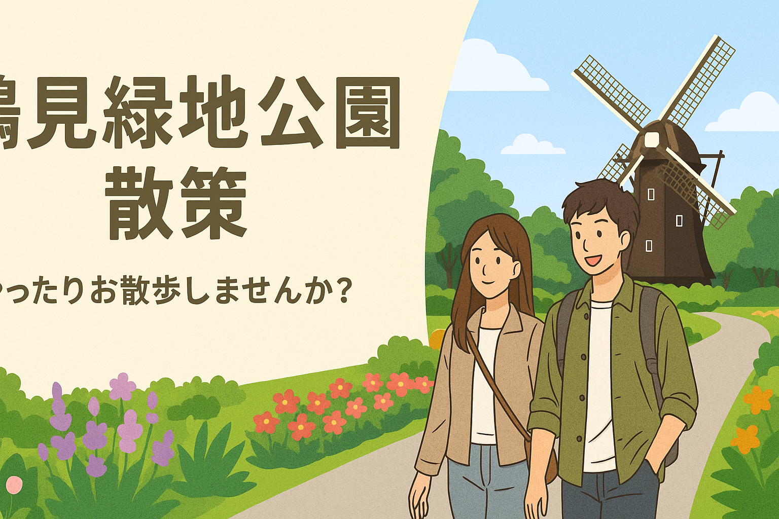 ゆったり朝さんぽin鶴見緑地公園