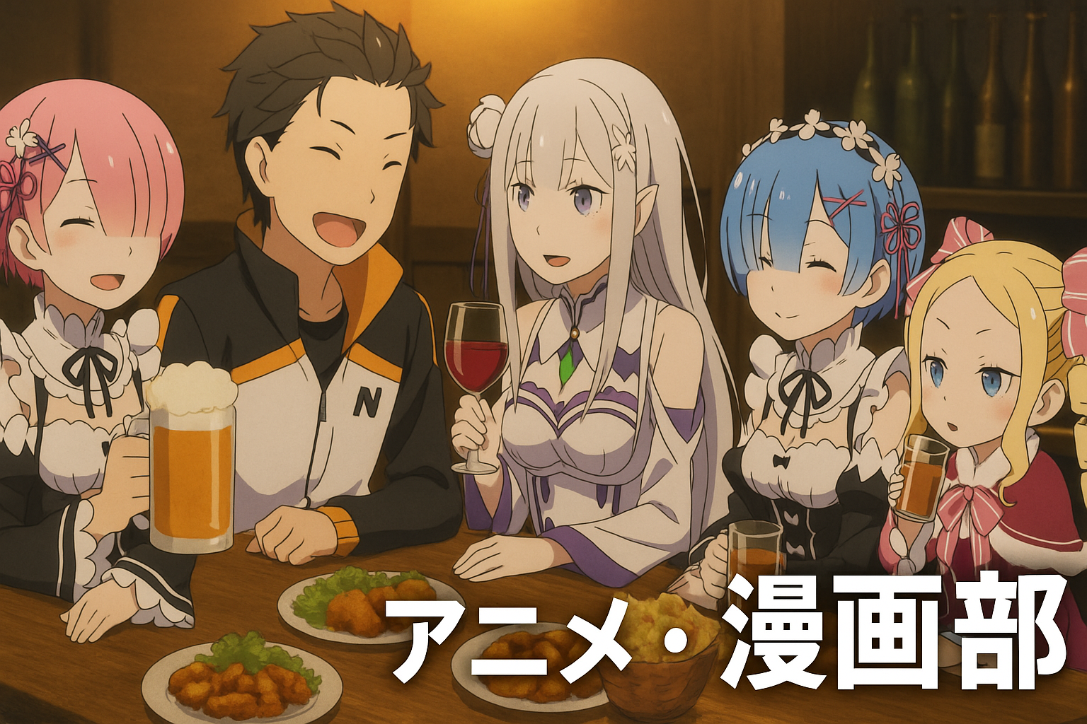 アニメ・漫画部×飲み会×交流会　美味しい料理とお酒・ソフトドリンク付き♪