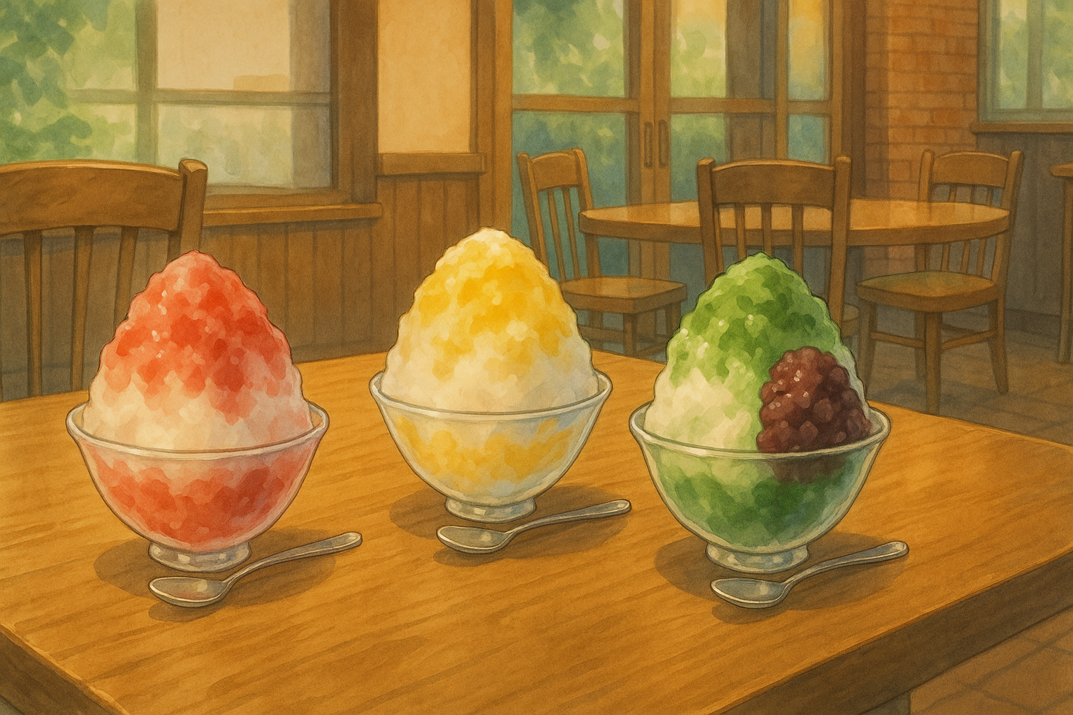 7/8 かき氷で涼みませんか🍧✨