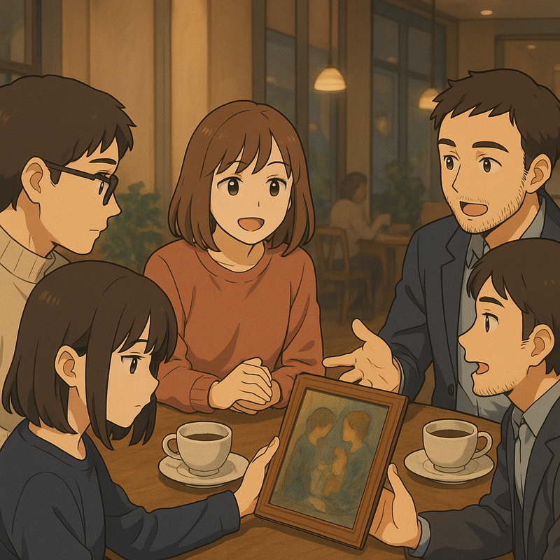 対話型鑑賞🎨のんびりアートカフェ☕️ 