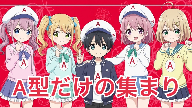 【A型女性主催】几帳面細かすぎ面倒くさい！？A型限定食事会！繊細で共感力高め仲間と語ろう（シリーズ全4回第一弾A型）