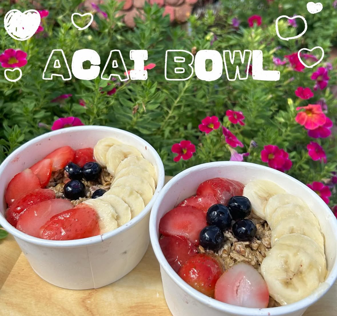 話題の“アサイーボウル”を堪能！海外気分のカフェでゆるっとカフェ会🍓🌺