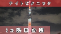 【ナイトピクニック第一部】隅田公園で夕焼けを見ながらゆったりと過ごそう（東京での20代〜30代限定社会人サークル）