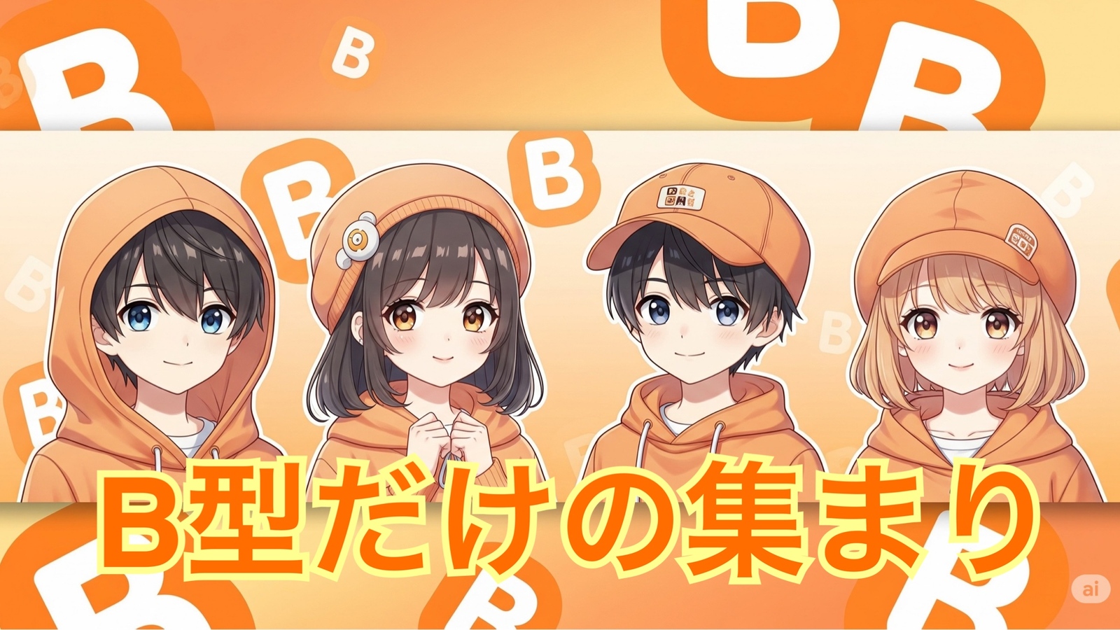 【A型女性主催】こだわりが強いポジティブ思考！？B型限定食事会！好奇心が強めの仲間と語ろう（シリーズ全4回第二弾B型）