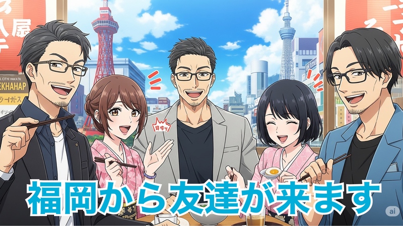 【福岡出身女性主催】私の地元友達が上京☆
私の友達とも是非仲良くしてください☆少人数ではありません