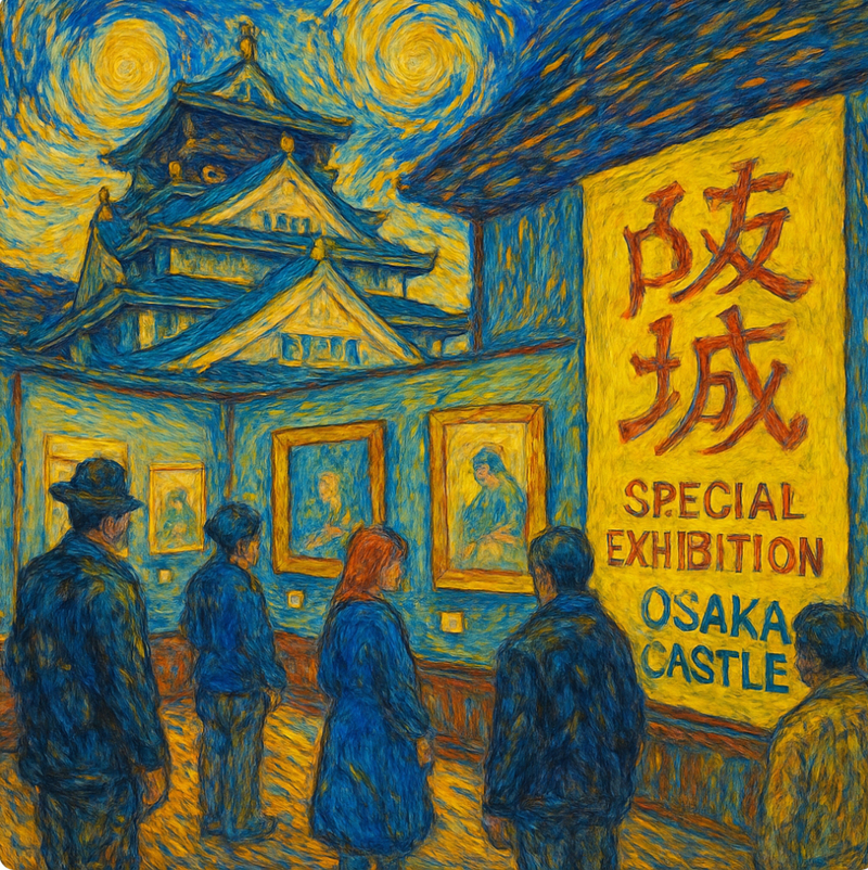 8/9(土) 🏯 大阪城天守閣　特別展　天下一統～大阪城天守閣名品選～に行こう【大阪城】