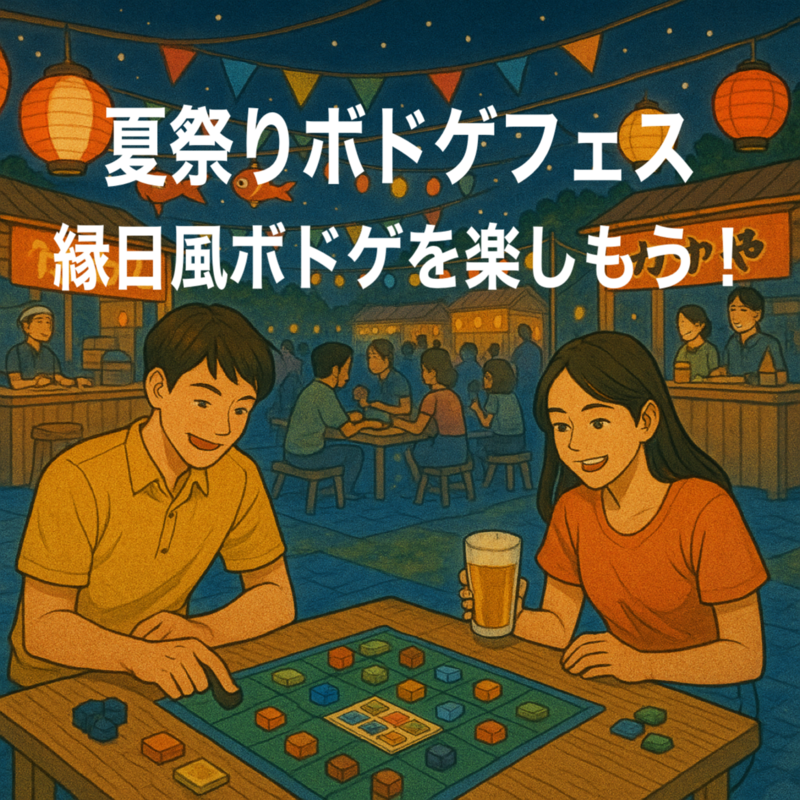 BGW 夏祭りボドゲフェス2025
(夏祭りフード付き)